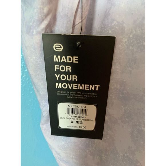 NWT Etonic Hybrid Every Day Hybrid Skort Size XL - Picture 2 of 4